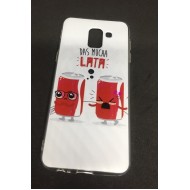 Capa Silicone Com Desenho Para Samsung Galaxy A6 Plus 2018